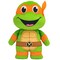 Legend Toys Teenage Mutant Ninja Turtles 20" Plush Michelangelo, Orange